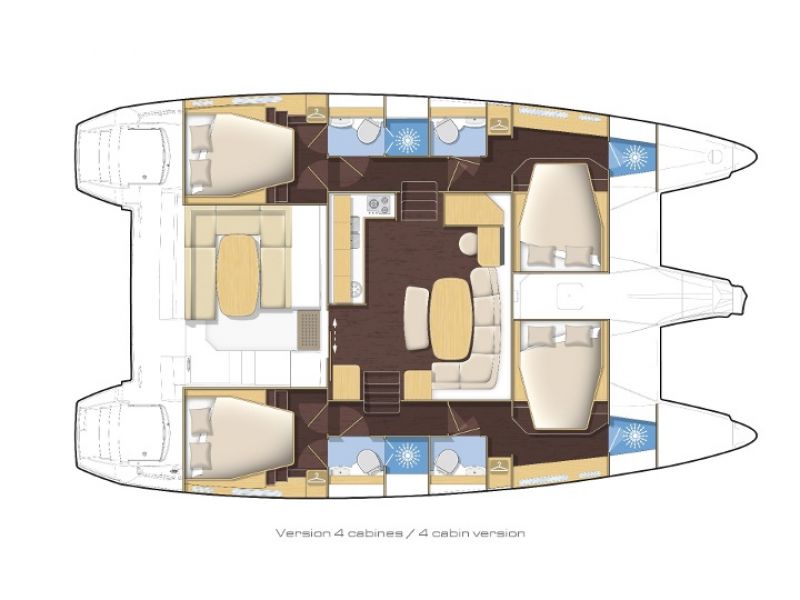 LAGOON 421 (4cab+1)