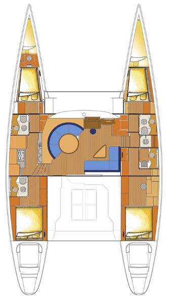 Lagoon 570(4 cab)