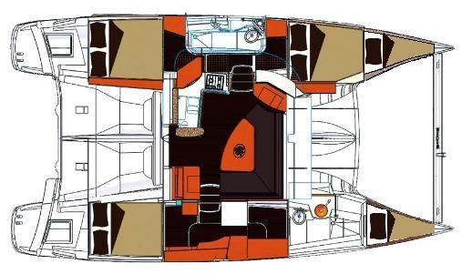 Lagoon 380 - 4 cab