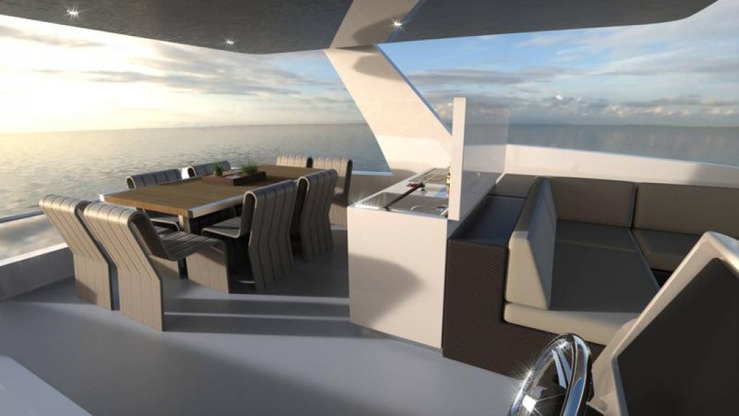 Overblue 44 Motor Yacht - 3 cab