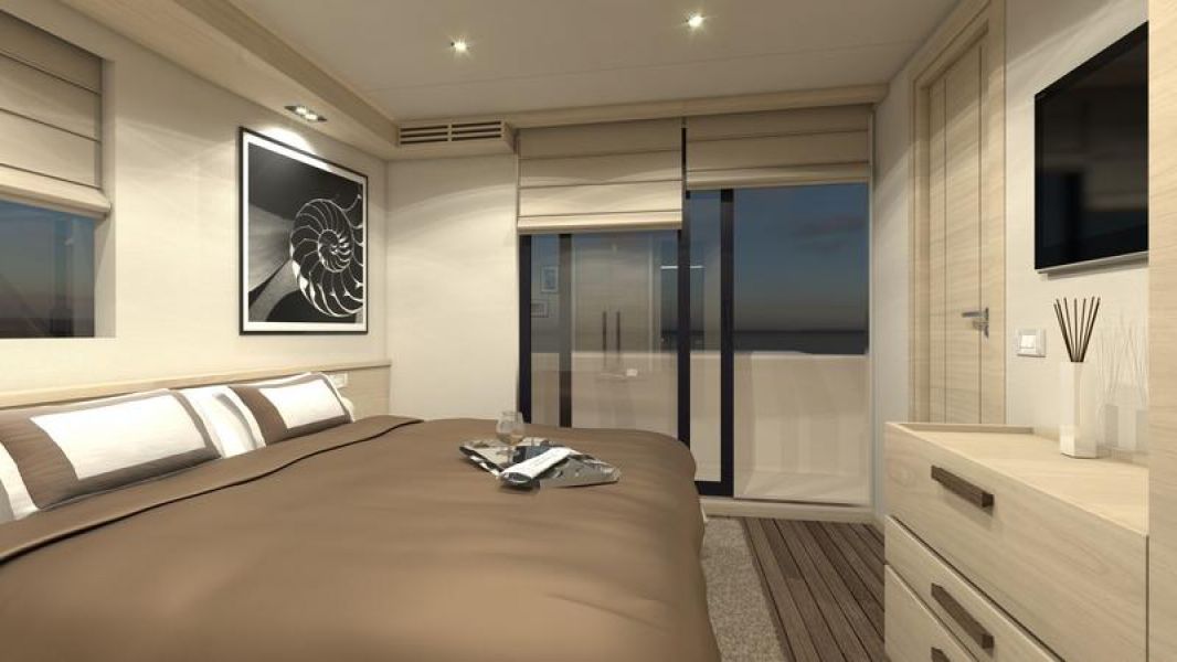 Overblue 44 Motor Yacht - 3 cab