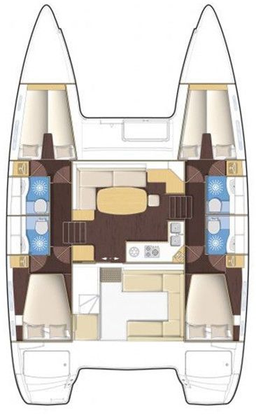 Lagoon 400 - 4 cab