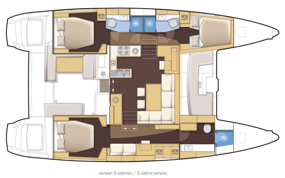 Lagoon 450 Owner Version Luxe