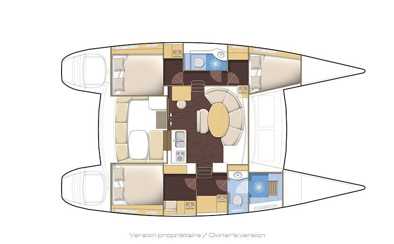 Lagoon 380 Owner Version