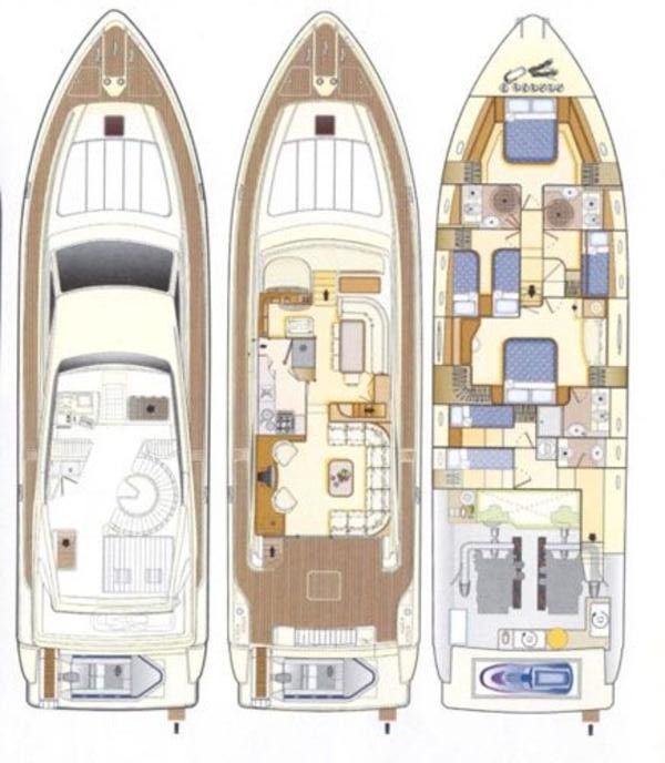 Ferretti 68 - 4 + 2 cab