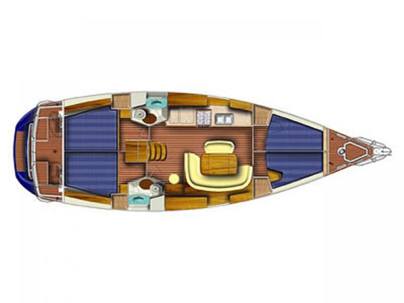 Sun Odyssey 45-3 Cabin