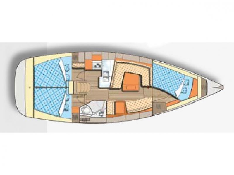 Beneteau 62 - Aft Cbin