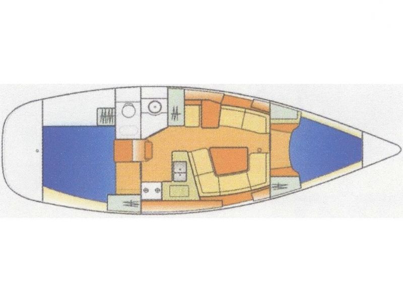 Sun Odyssey 35-2 Cabin