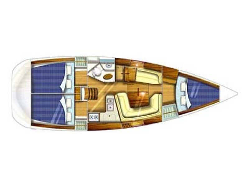 Sun Odyssey 35-3 Cabin