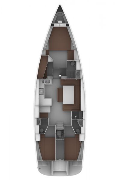 Bavaria Cruiser 50 - 4 cab