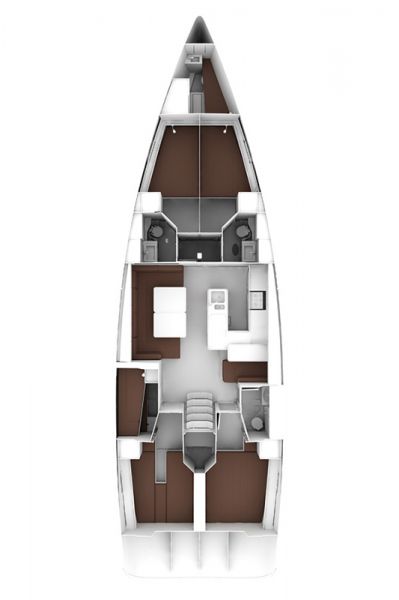Bavaria 56 Cruiser - 5 + 1 cab