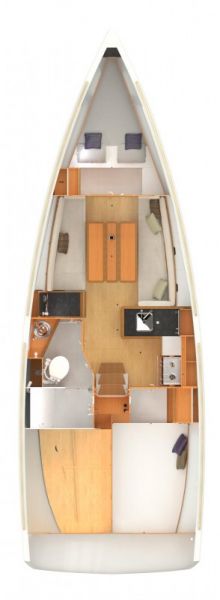 Sun Odyssey 349 - 2 cab