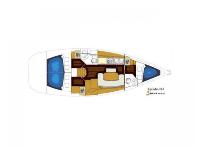 Beneteau Cyclades 393