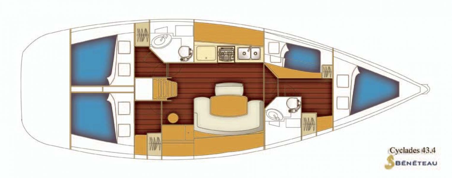 Beneteau Cyclades 434
