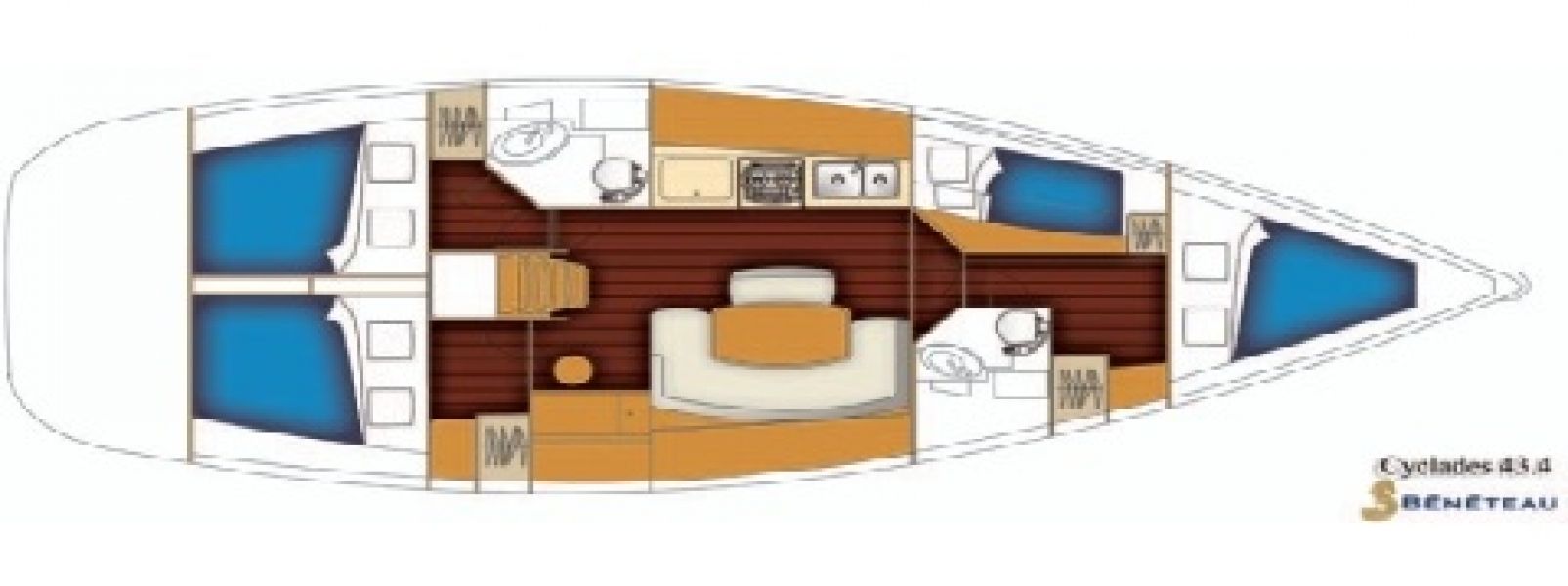 Beneteau Cyclades 434