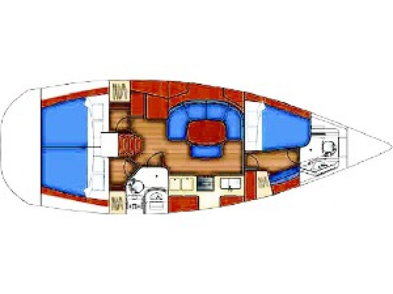 Oceanis 393  6+2