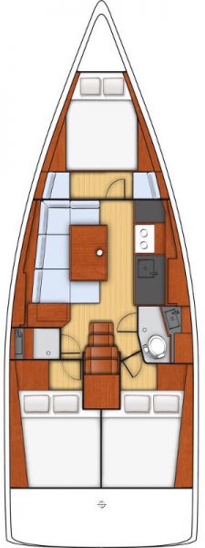 Oceanis 38 - 3 cab