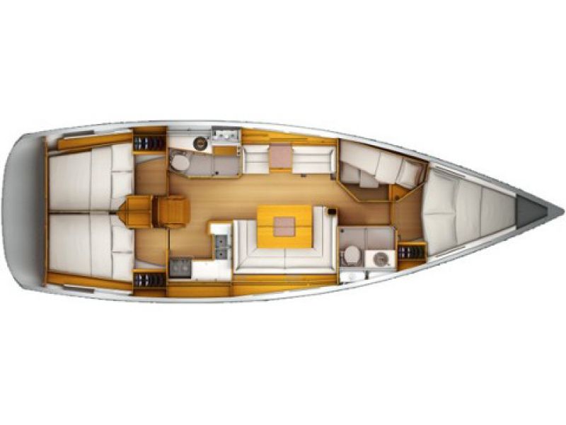 SUN ODYSSEY 439  4 Cabines