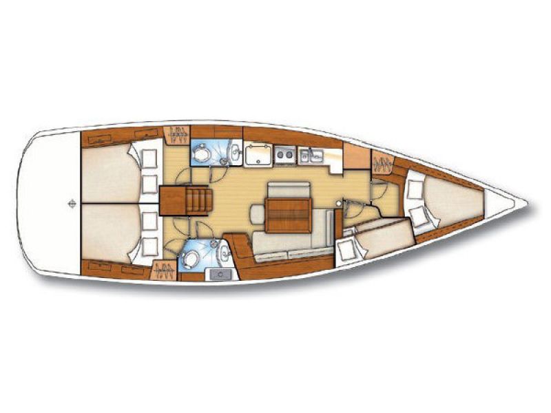 OCEANIS 43 (4 CAB)