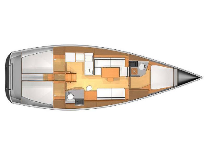 Dufour 405  Bow thruster
