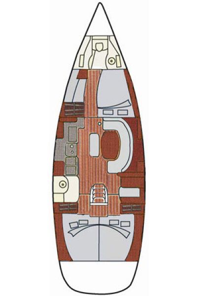 Oceanis Clipper 411 - 3 cab