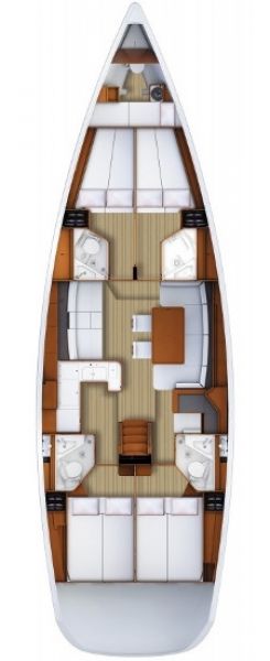 Jeanneau 53 - 4+1 cab