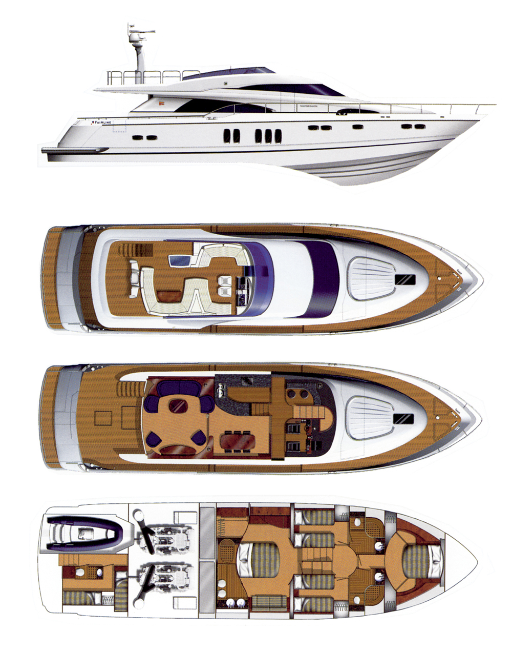 Fairline Squadron 74