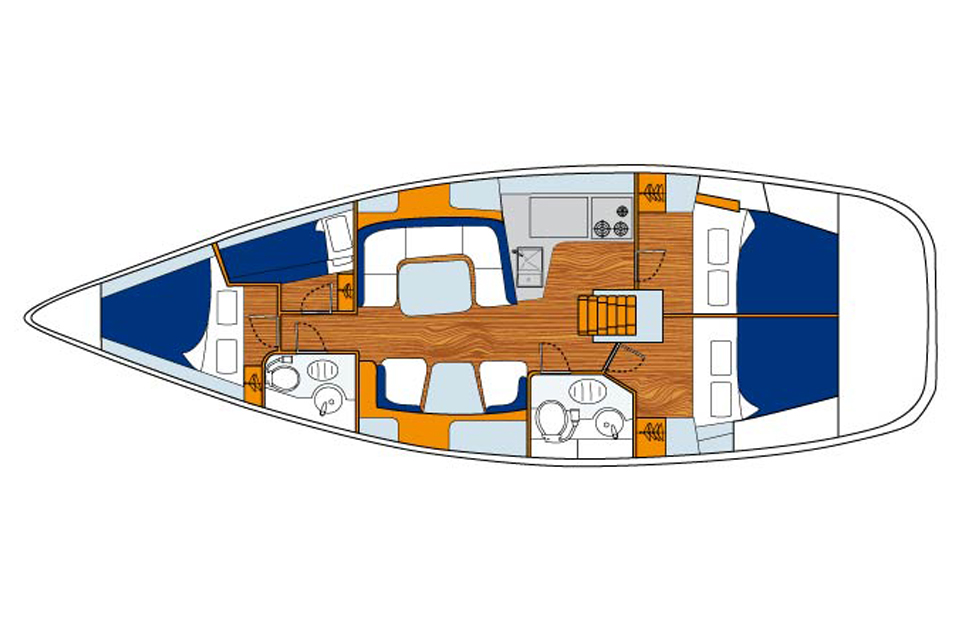 Sun Odyssey 43 