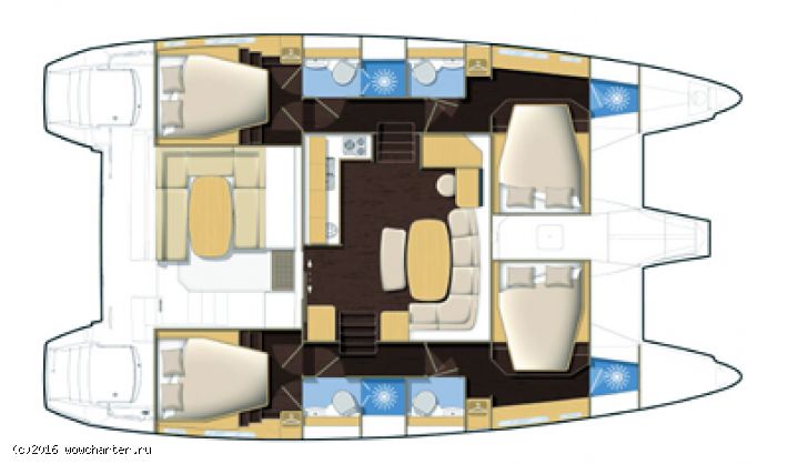 LAGOON 421 (4cab+1)